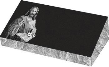 Individual Bevel Markers - Jesus with Bible and Dogwood