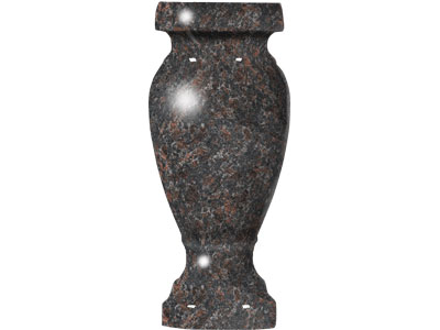 Granite Vase - Granite Turned Vase