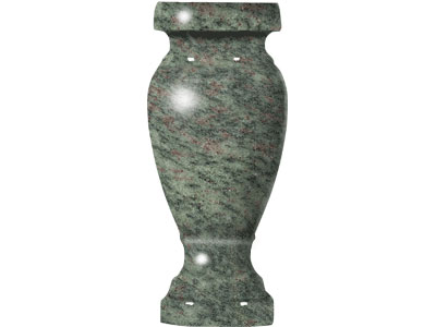 Granite Vase - Granite Turned Vase