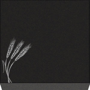 Small Flat Grave Marker - Wheat